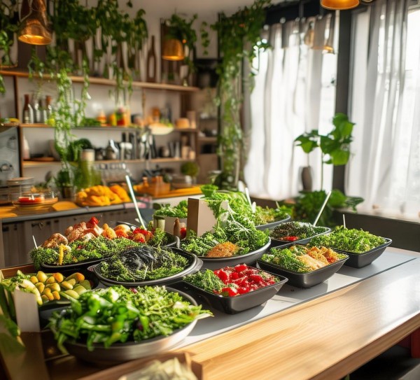 轻食减脂餐饮店，你的健康选择