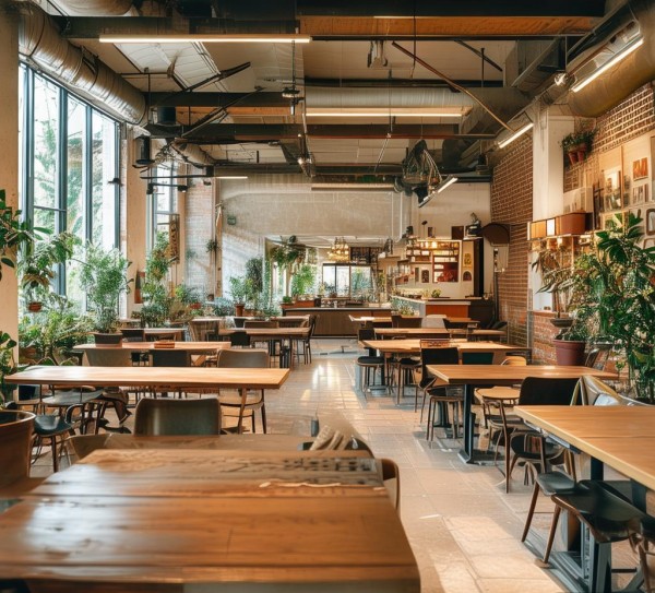 食堂设计，让校园更温馨